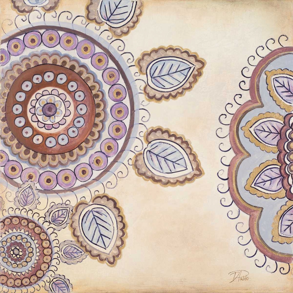 Lavender Textiles I art print by Patricia Pinto for $57.95 CAD