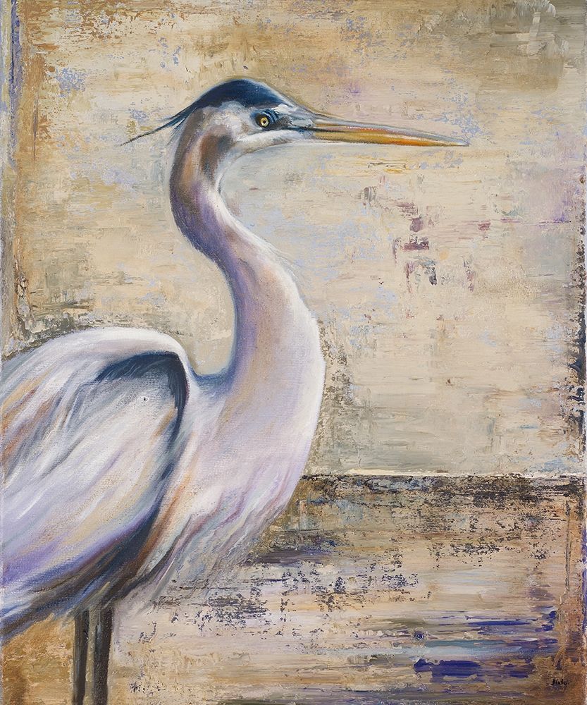 Tropic Heron 1 art print by Patricia Pinto for $57.95 CAD