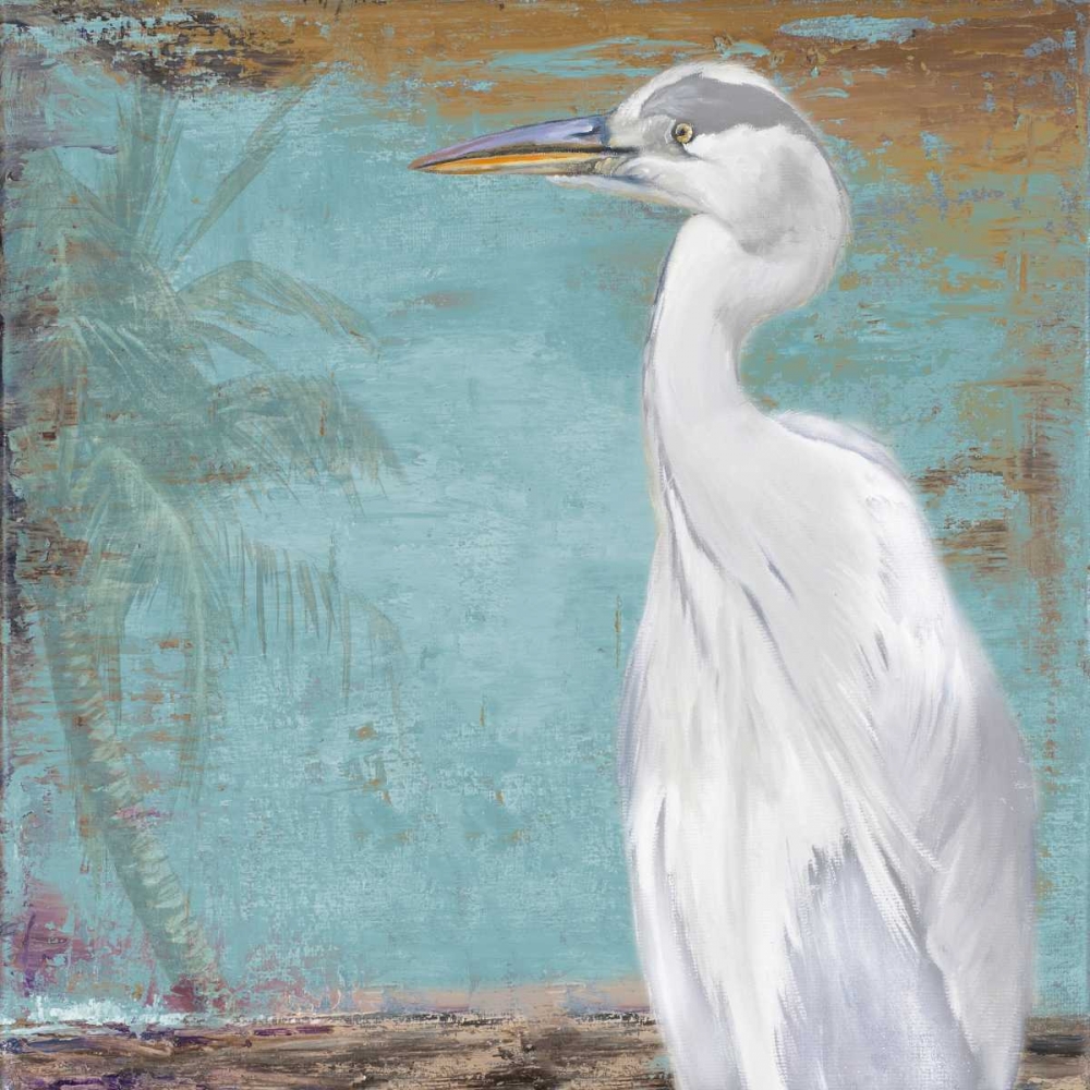 Tropic Heron II art print by Patricia Pinto for $57.95 CAD