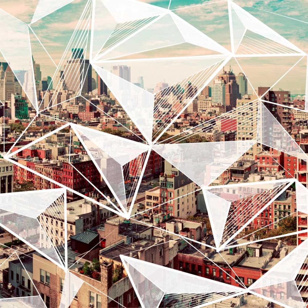 Geometric Rivington I art print by Shelley Lake for $57.95 CAD