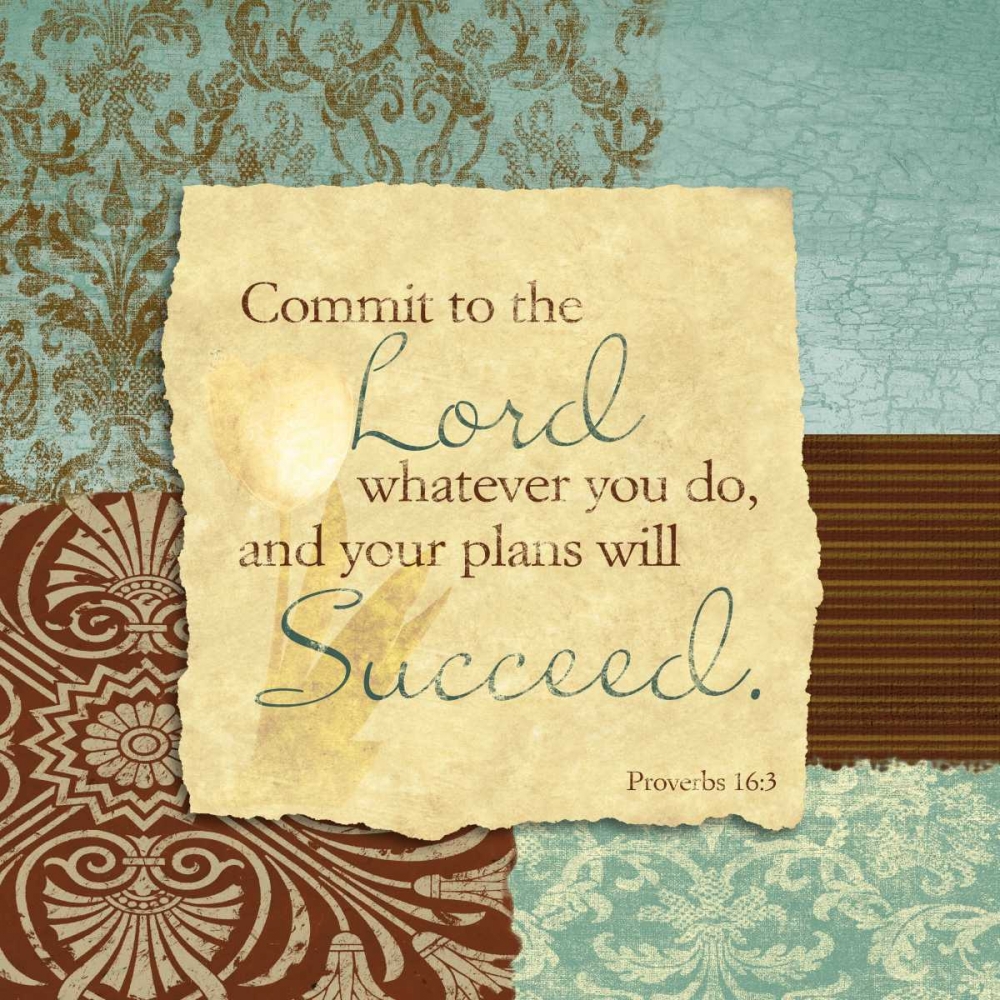 Commit to the Lord art print by John Spaeth for $57.95 CAD