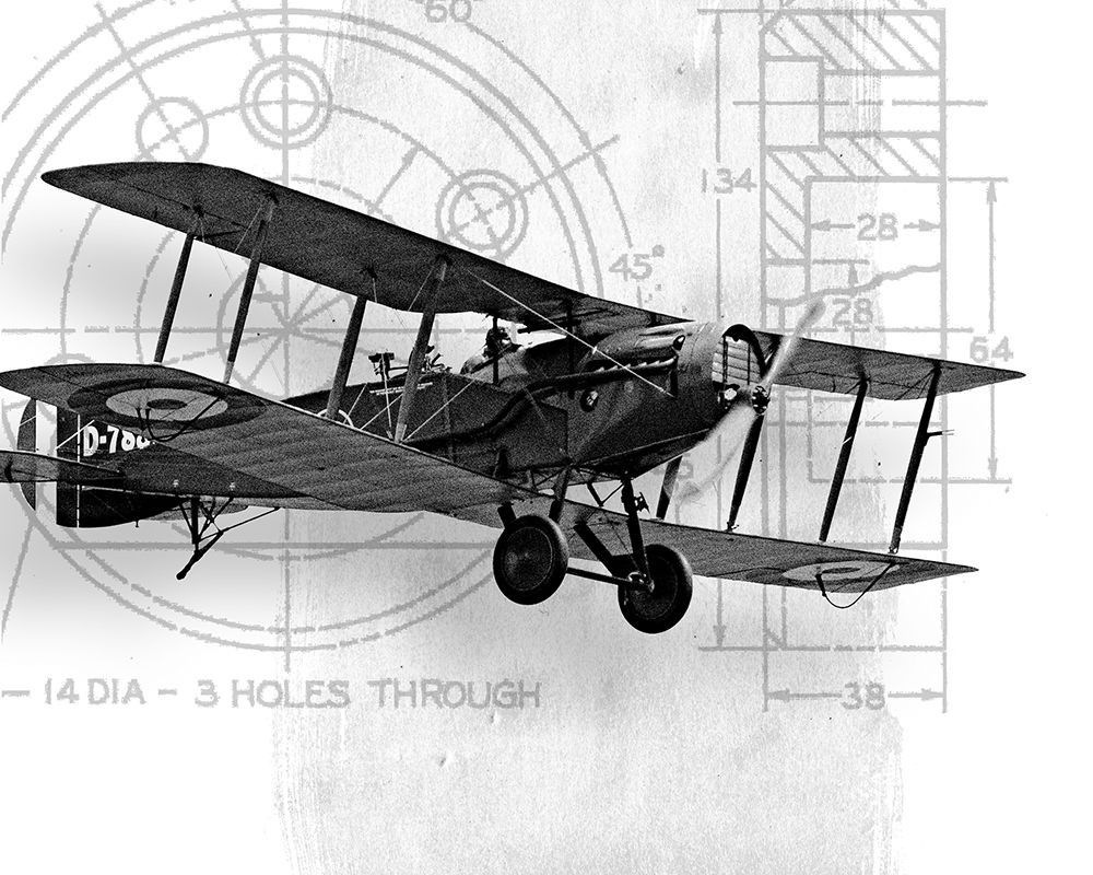 Flight Plans I art print by Michael Marcon for $57.95 CAD