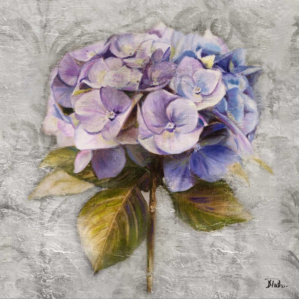 Lavender Flourish Square I art print by Patricia Pinto for $57.95 CAD