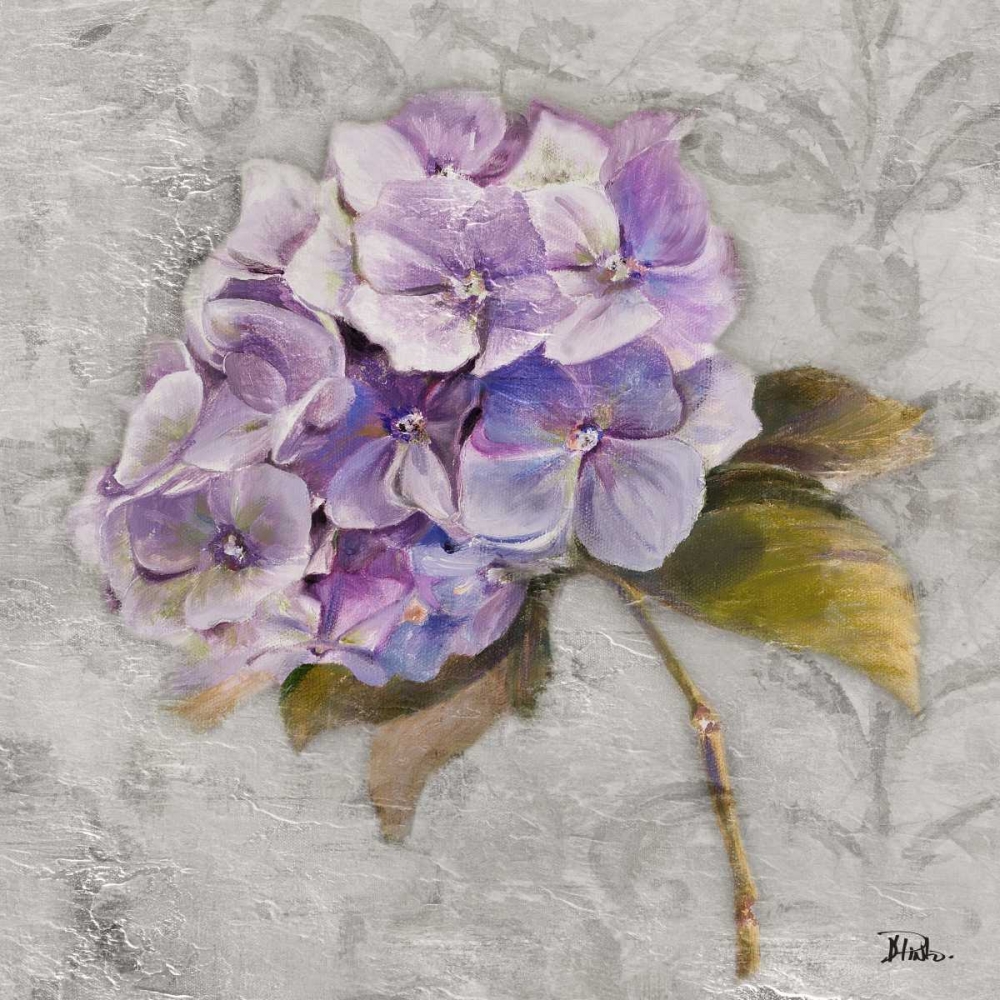 Lavender Flourish Square II art print by Patricia Pinto for $57.95 CAD