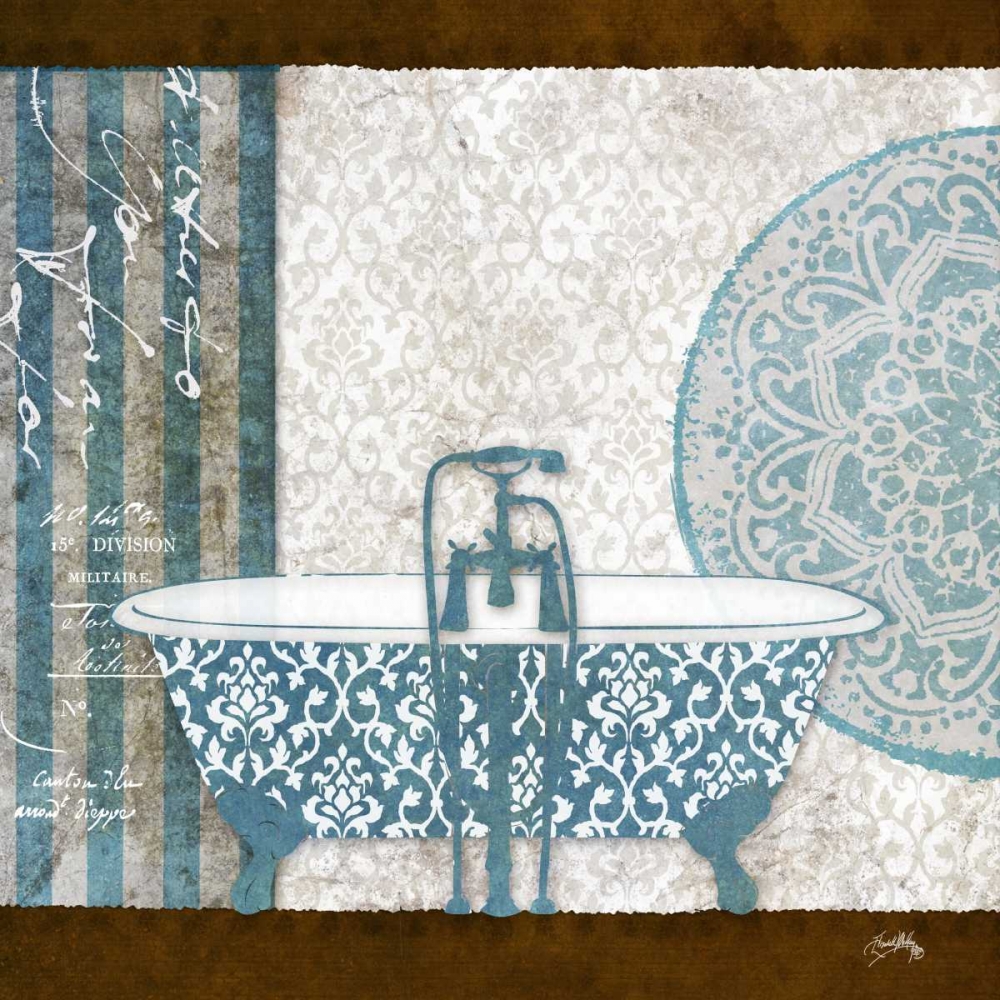 Garden Bath I art print by Elizabeth Medley for $57.95 CAD