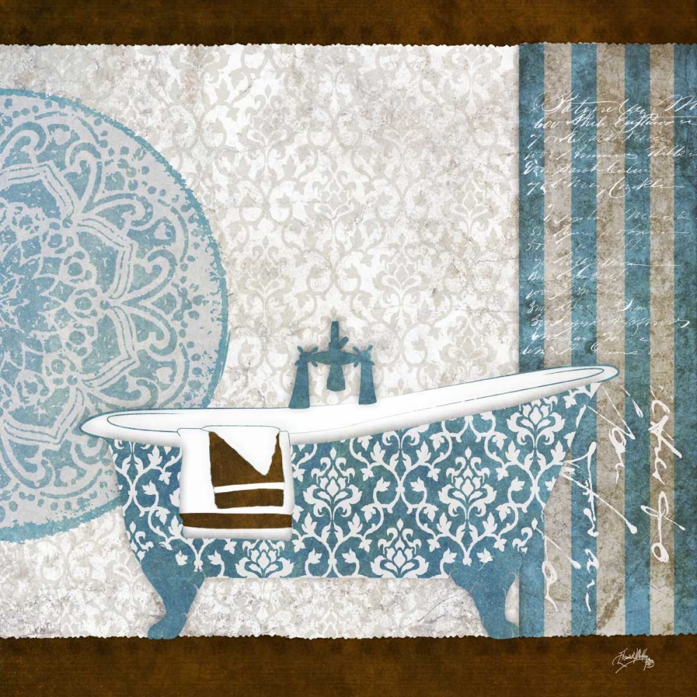 Garden Bath II art print by Elizabeth Medley for $57.95 CAD