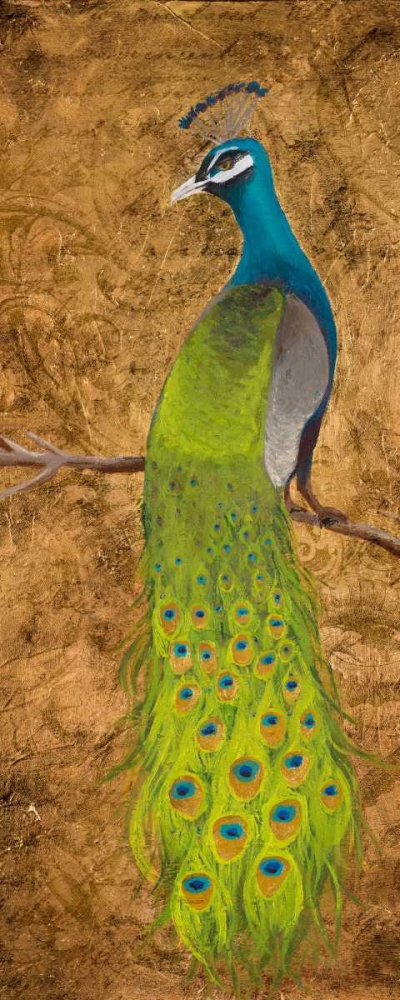 Peacocks I art print by Josefina for $57.95 CAD