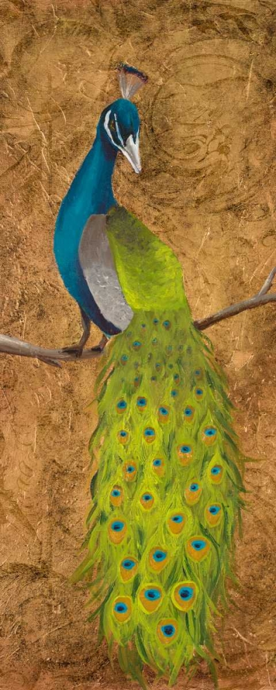 Peacocks II art print by Josefina for $57.95 CAD