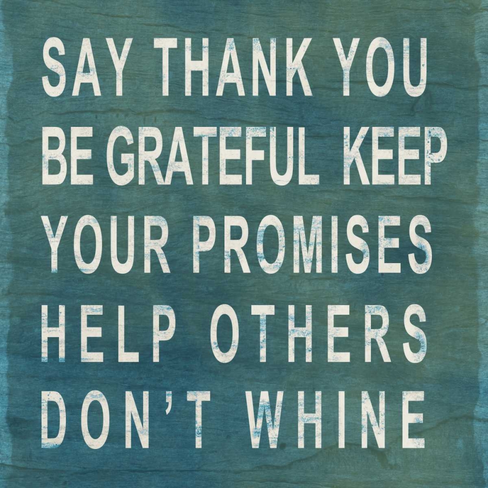 Say Thank You art print by SD Graphics Studio for $57.95 CAD