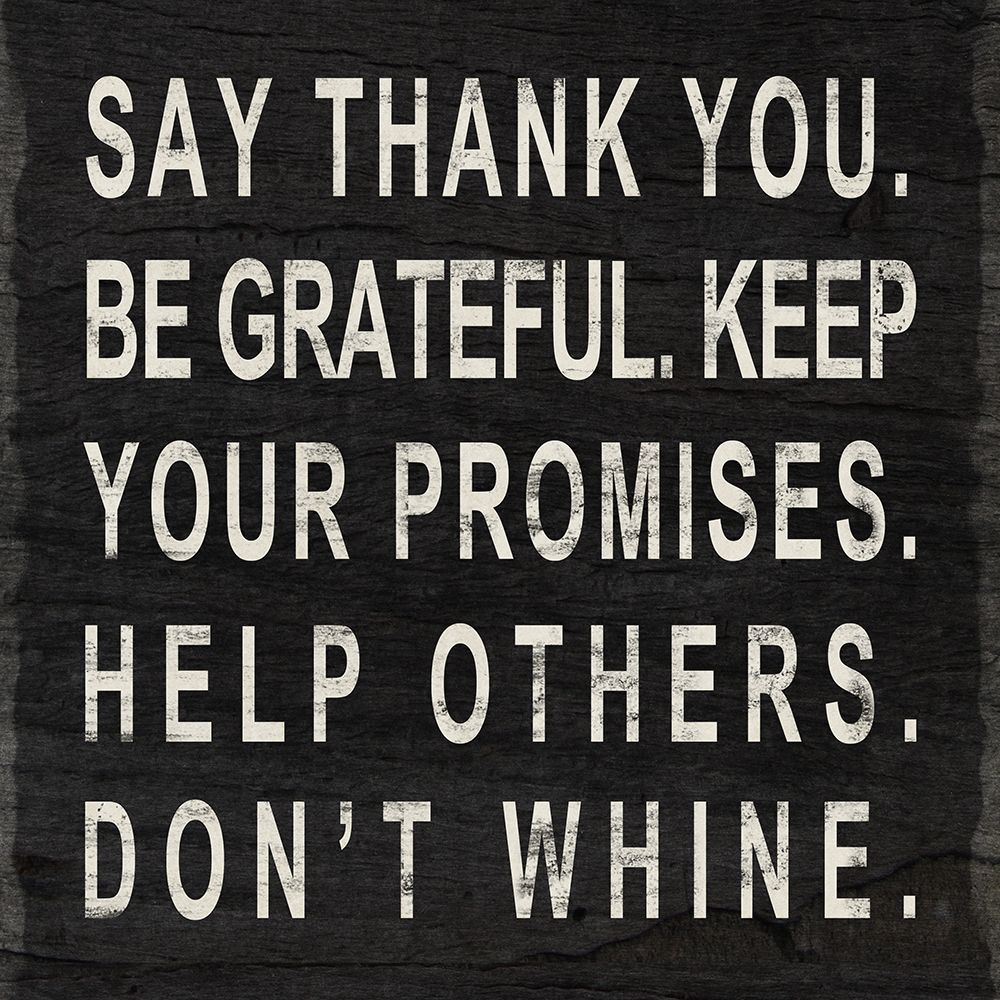 Say Thank You art print by SD Graphics Studio for $57.95 CAD