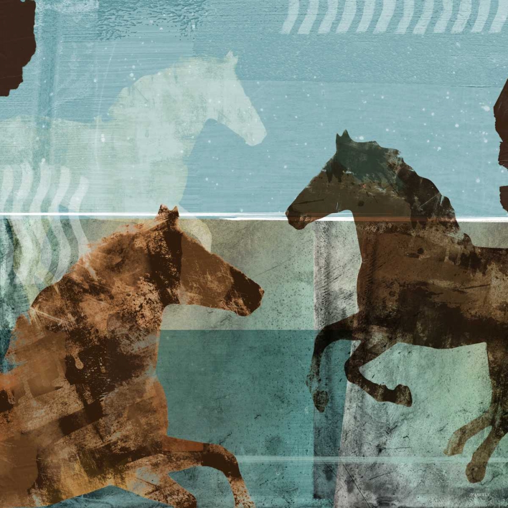 Around the Stable II art print by Dan Meneely for $57.95 CAD