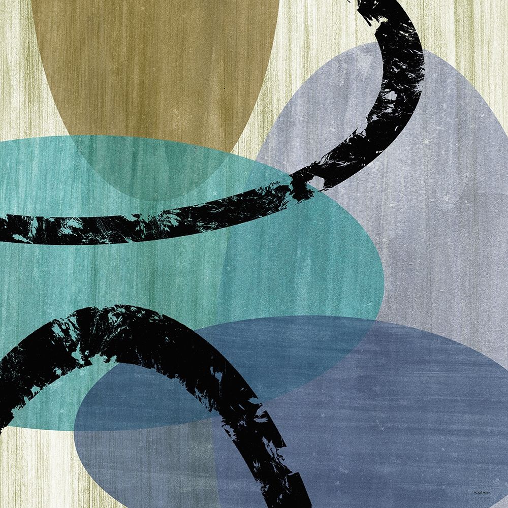 Elastic Blue III art print by Michael Marcon for $57.95 CAD