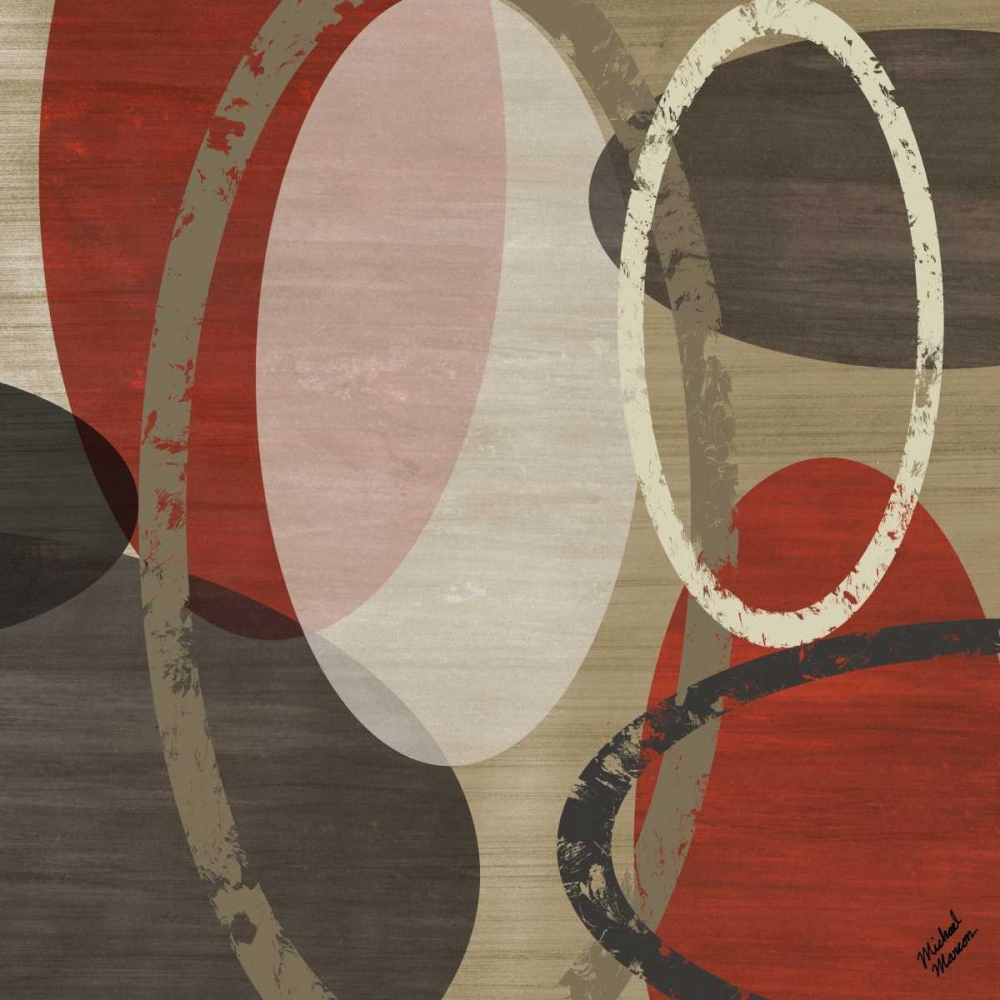 Elastic Red I art print by Michael Marcon for $57.95 CAD