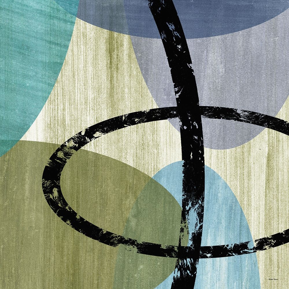 Elastic Blue IV art print by Michael Marcon for $57.95 CAD