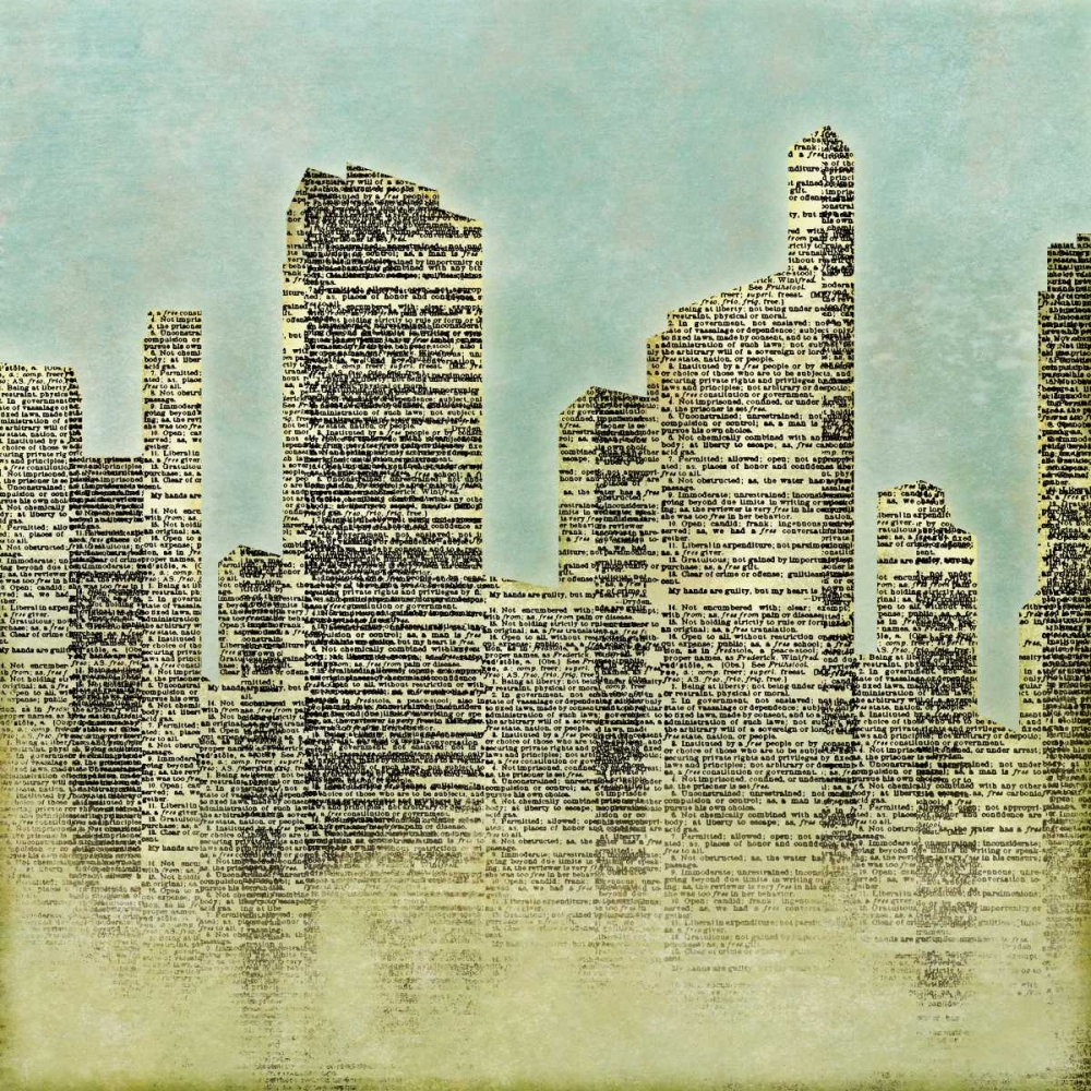 The City II art print by SD Graphics Studio for $57.95 CAD