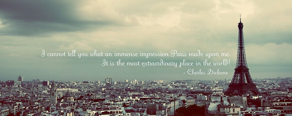 Immense Impression of Paris art print by Emily Navas for $57.95 CAD