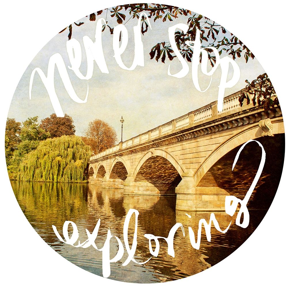 Never Stop Exploring art print by Emily Navas for $57.95 CAD