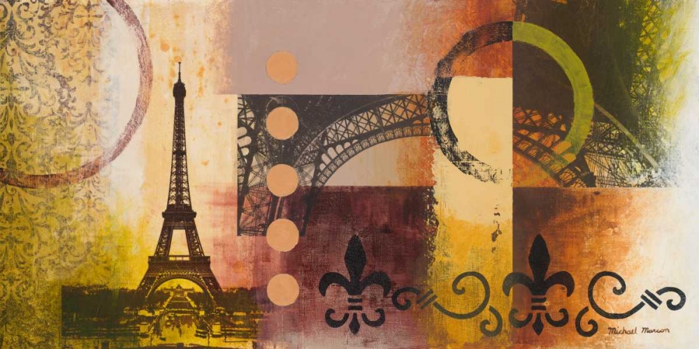 Eiffel I art print by Michael Marcon for $57.95 CAD