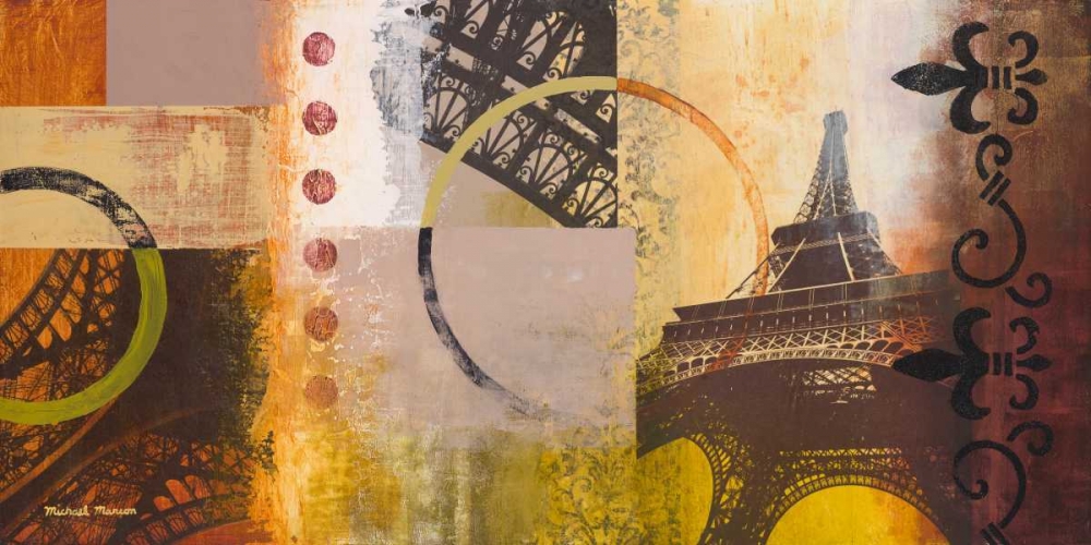 Eiffel II art print by Michael Marcon for $57.95 CAD