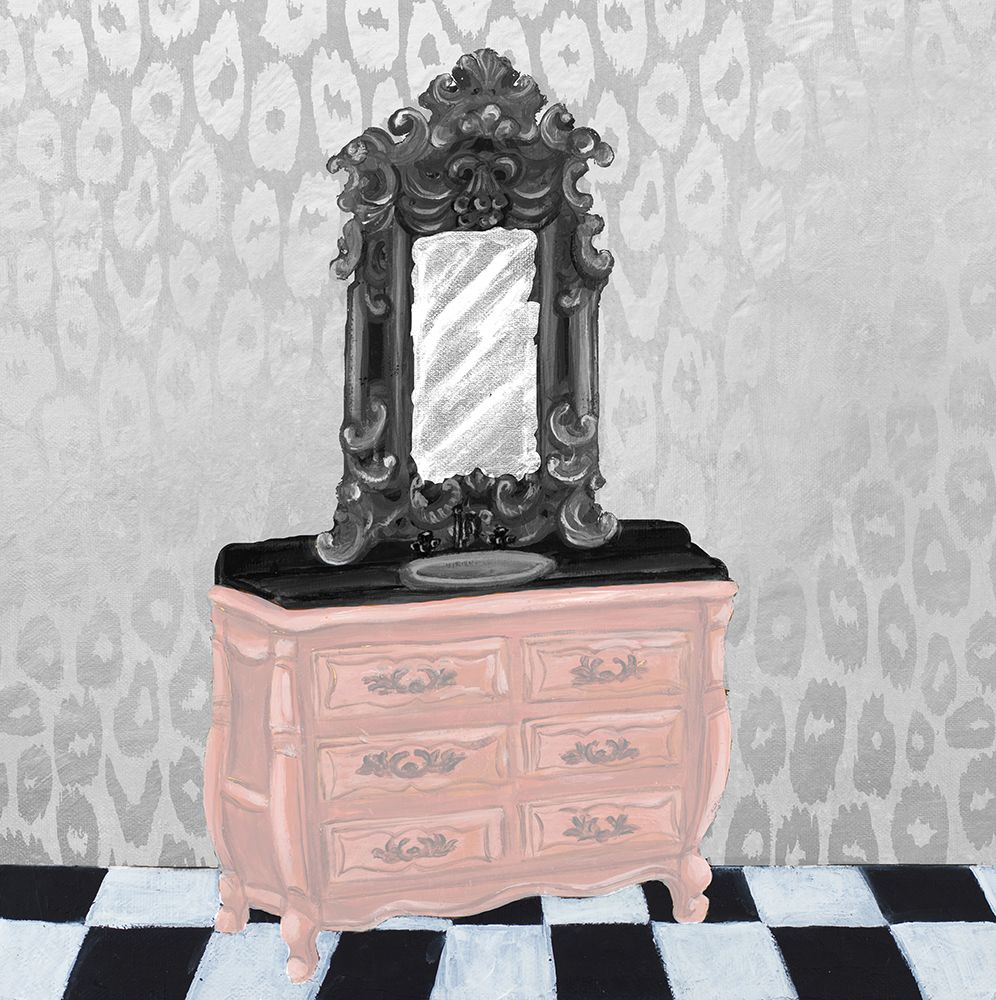 Rose Gold Bath I art print by Tiffany Hakimipour for $57.95 CAD