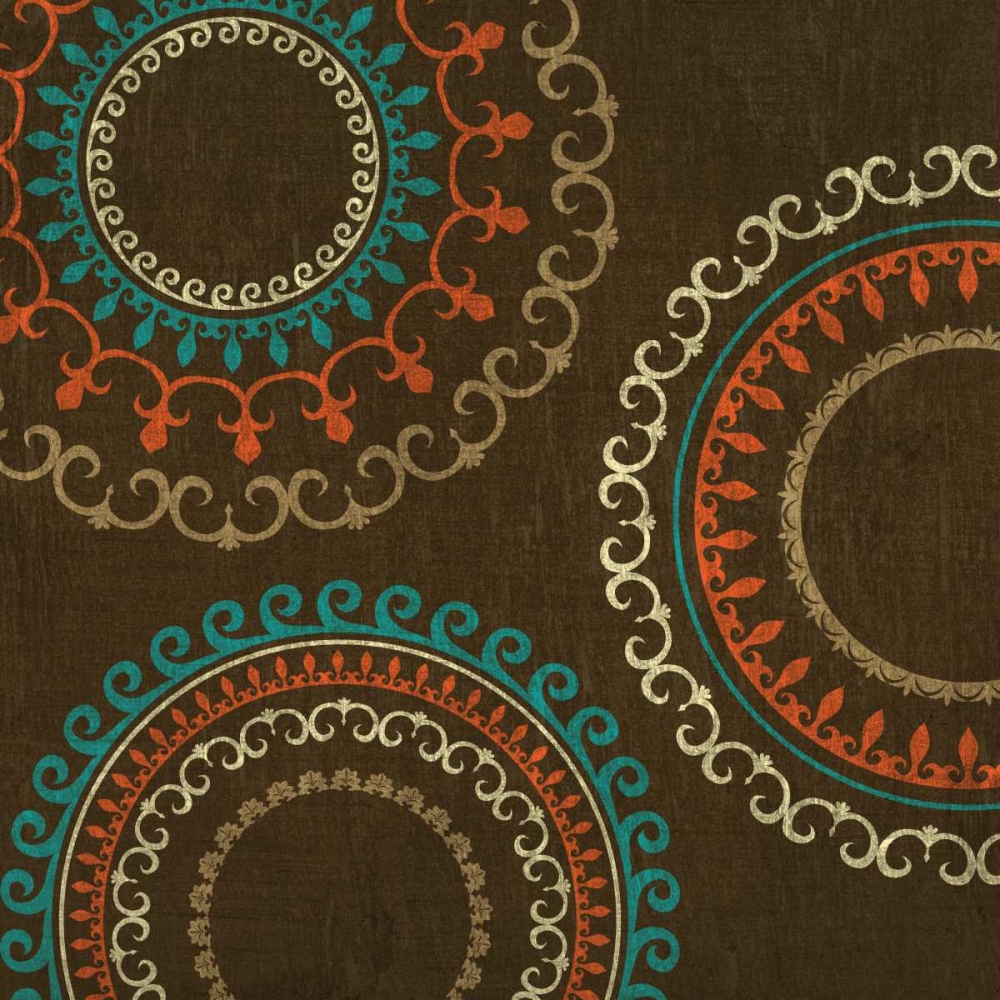 Chocolate Suzani I art print by SD Graphics Studio for $57.95 CAD