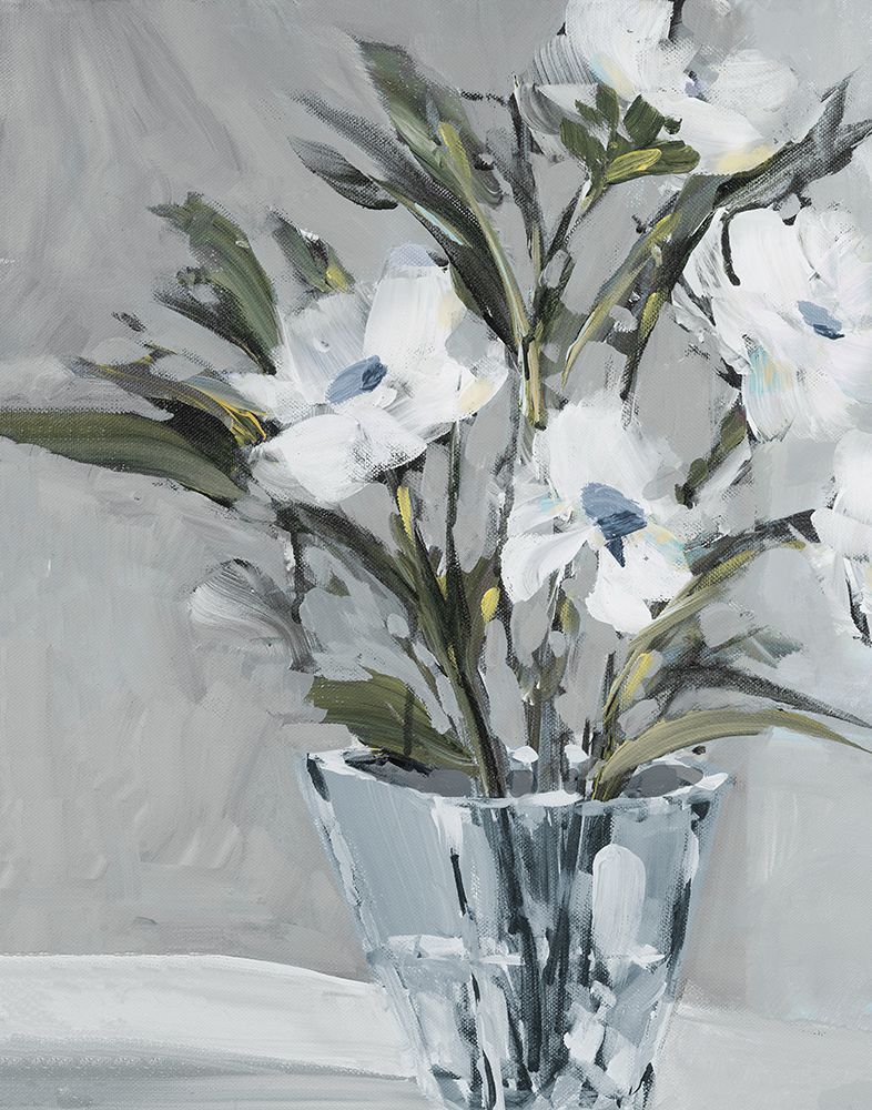 Evening Flowers art print by Jane Slivka for $57.95 CAD