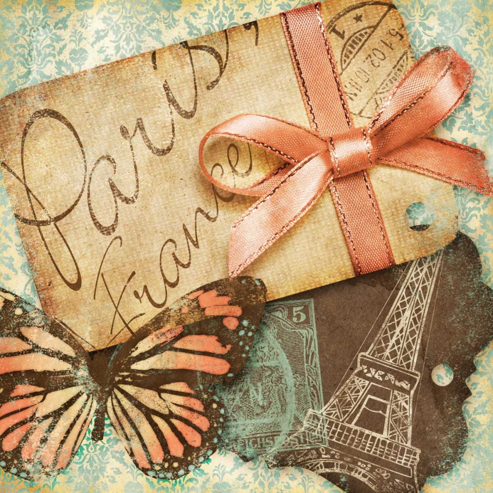 Vintage Travels I art print by SD Graphics Studio for $57.95 CAD