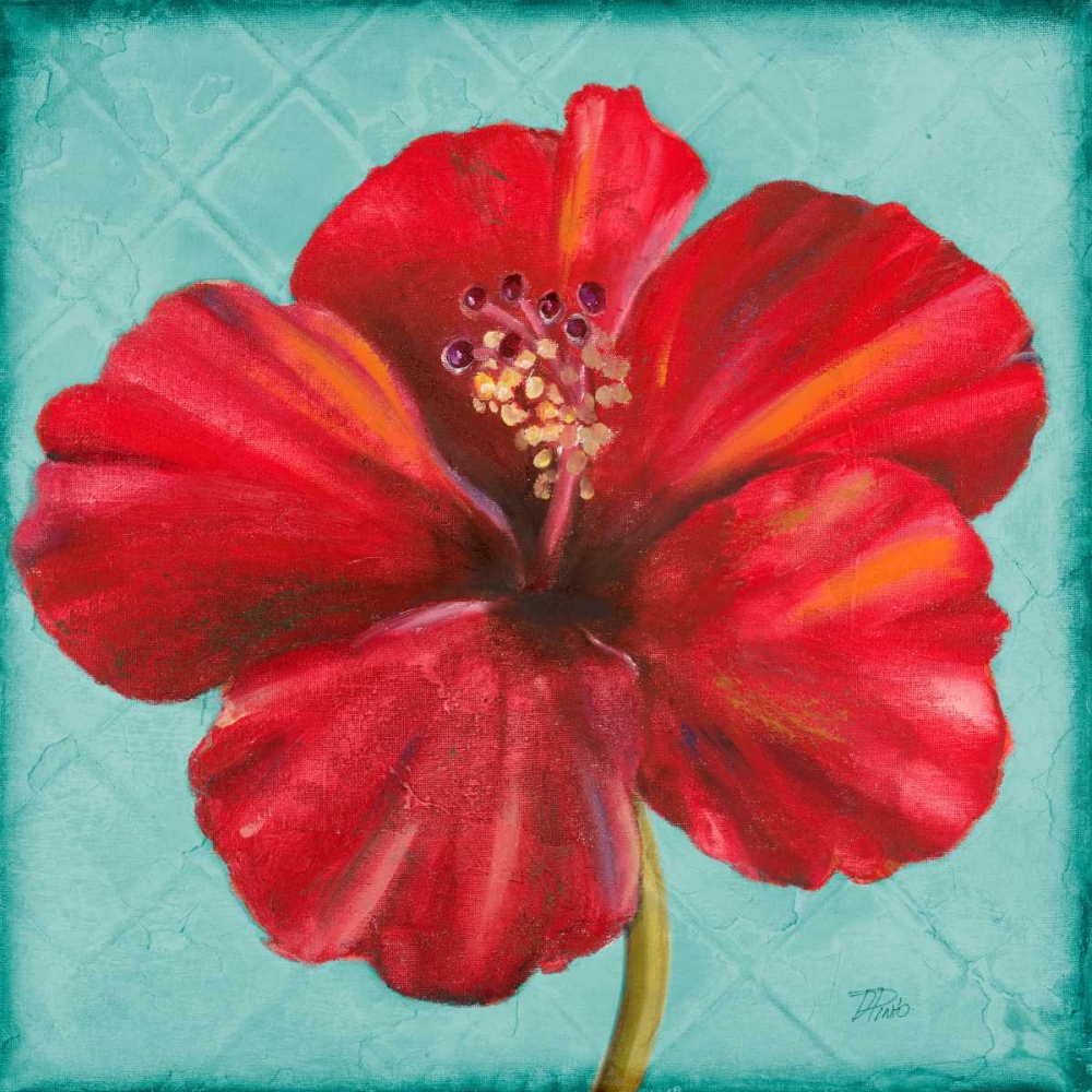 Joyful Hibiscus art print by Patricia Pinto for $57.95 CAD
