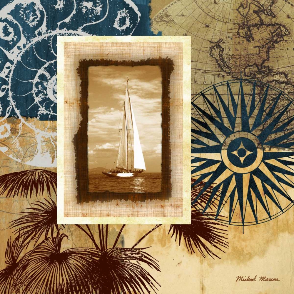 Sailing the Seas II art print by Michael Marcon for $57.95 CAD
