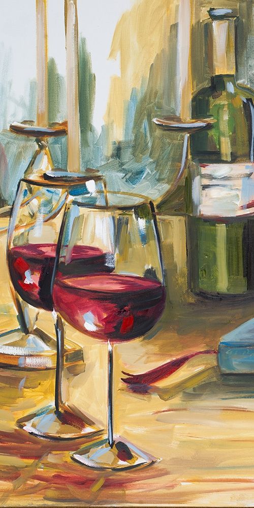 Wine for Two art print by Heather A. French-Roussia for $57.95 CAD
