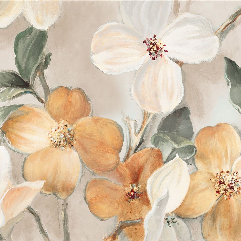Neutral Bella Fiori Square art print by Lanie Loreth for $57.95 CAD