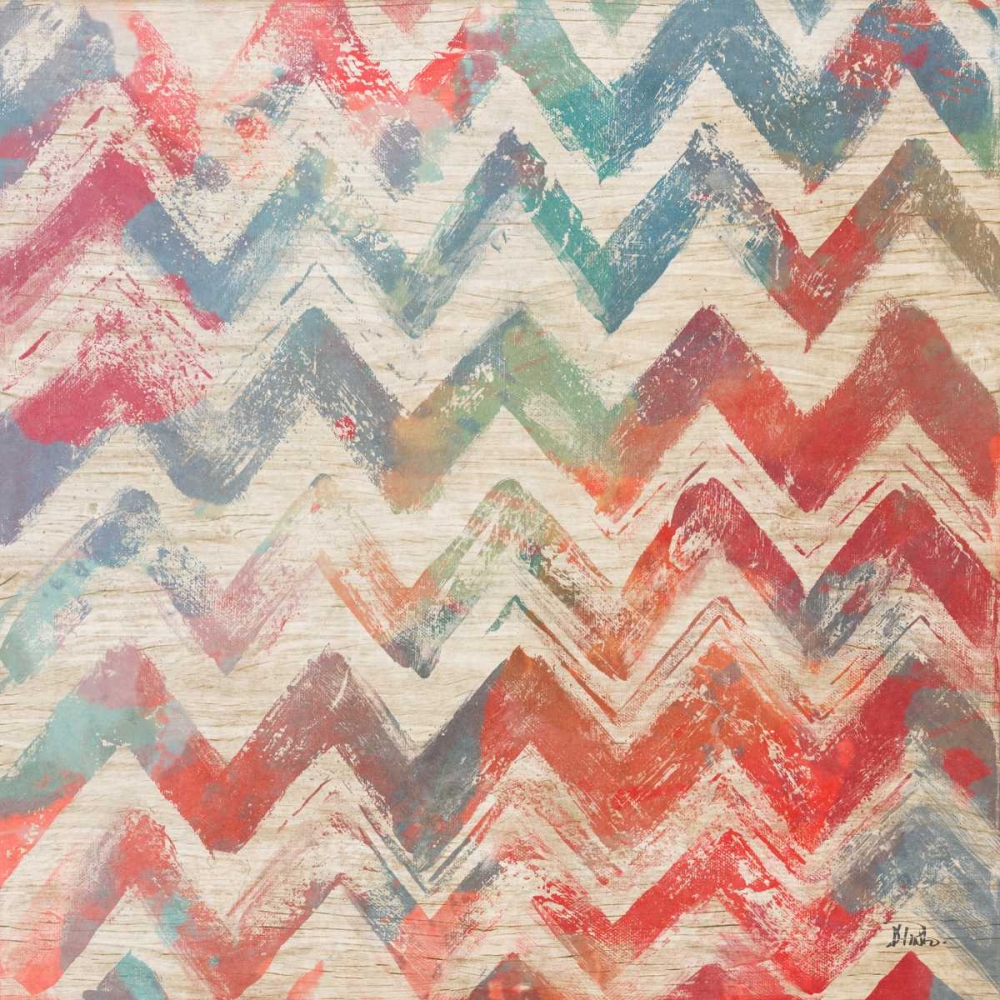 Bright Birch Chevron art print by Patricia Pinto for $57.95 CAD