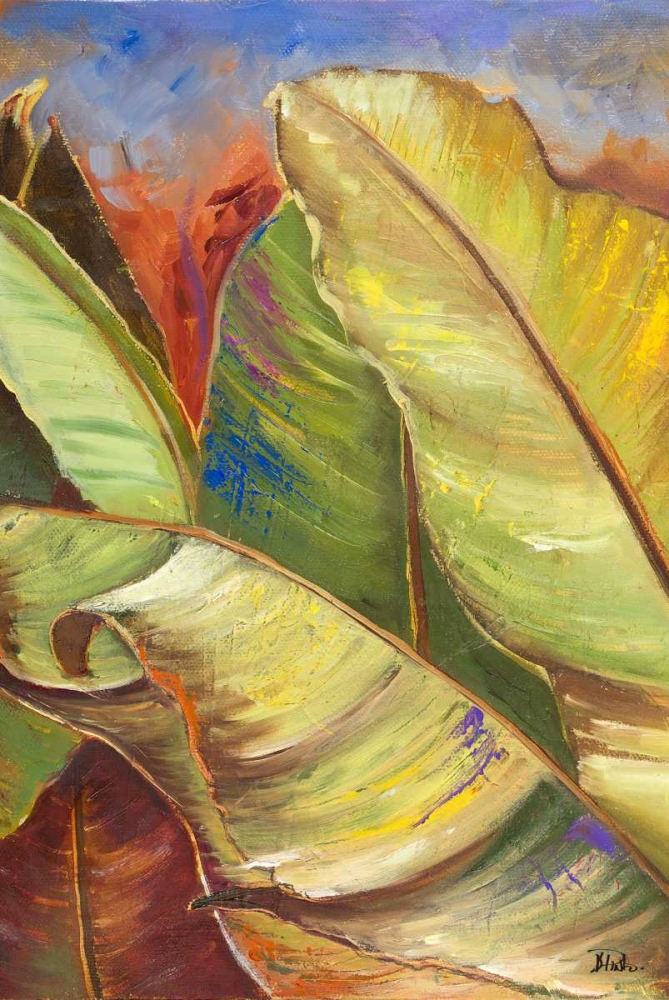 Through the Leaves Square Panel I art print by Patricia Pinto for $57.95 CAD