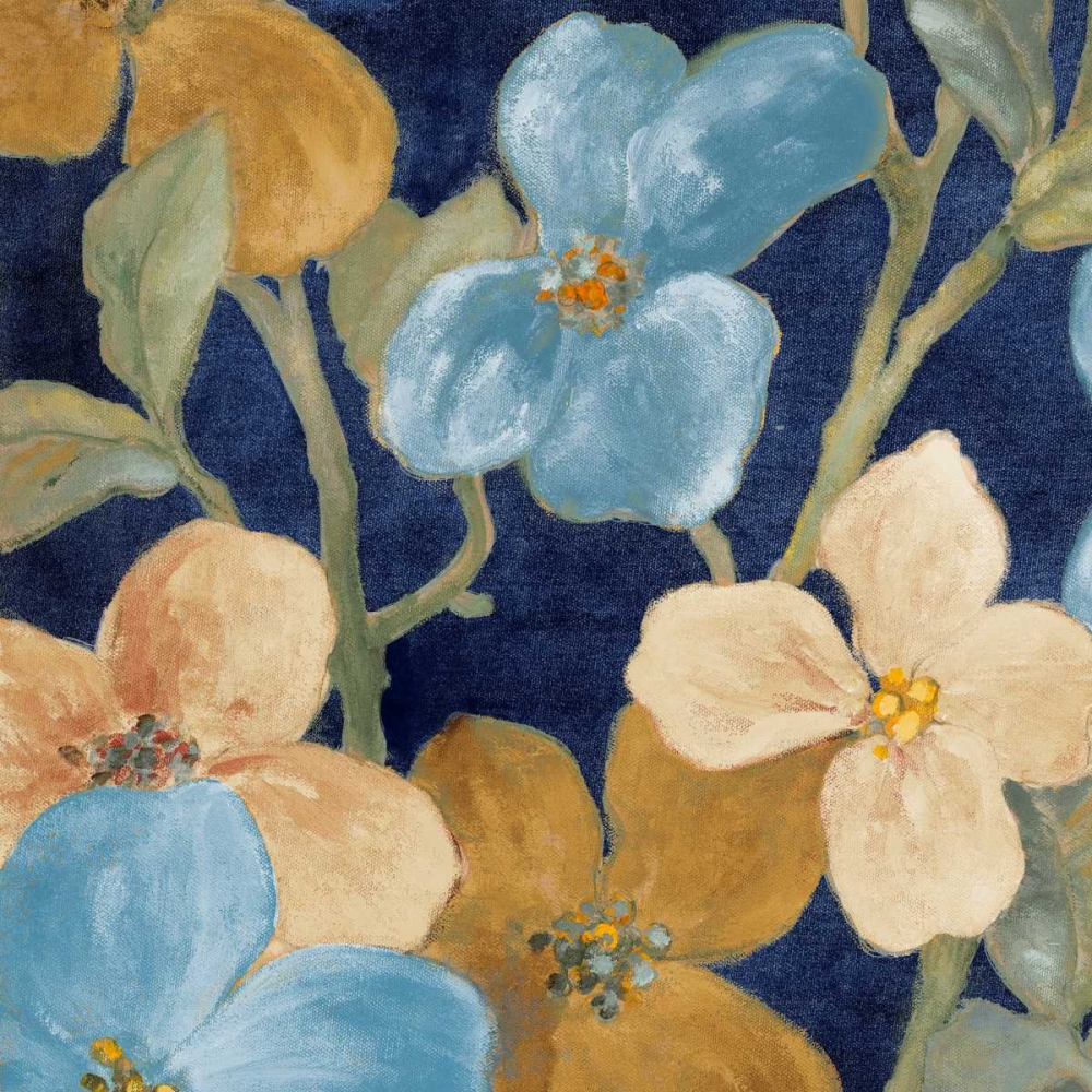 Blue Garden Party I art print by Lanie Loreth for $57.95 CAD