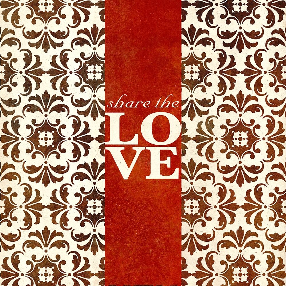Share The Love art print by SD Graphics Studio for $57.95 CAD