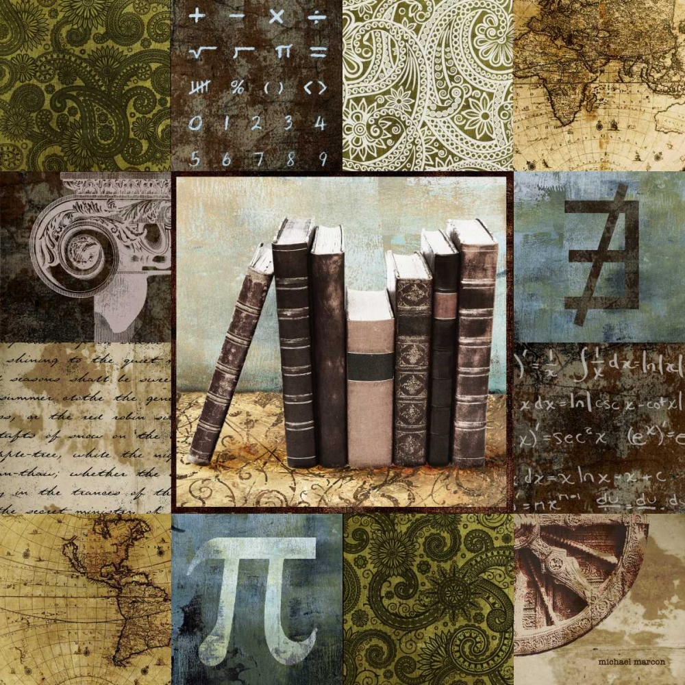 Escape to the Library I art print by Michael Marcon for $57.95 CAD