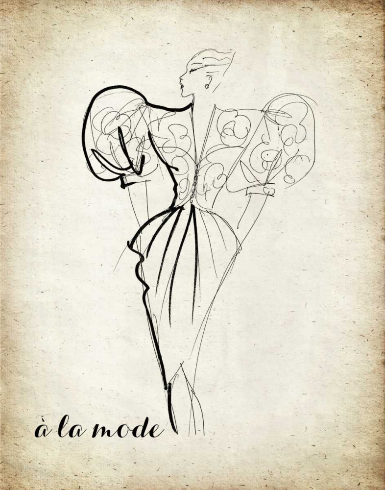 Couture Concepts I art print by Nicholas Biscardi for $57.95 CAD