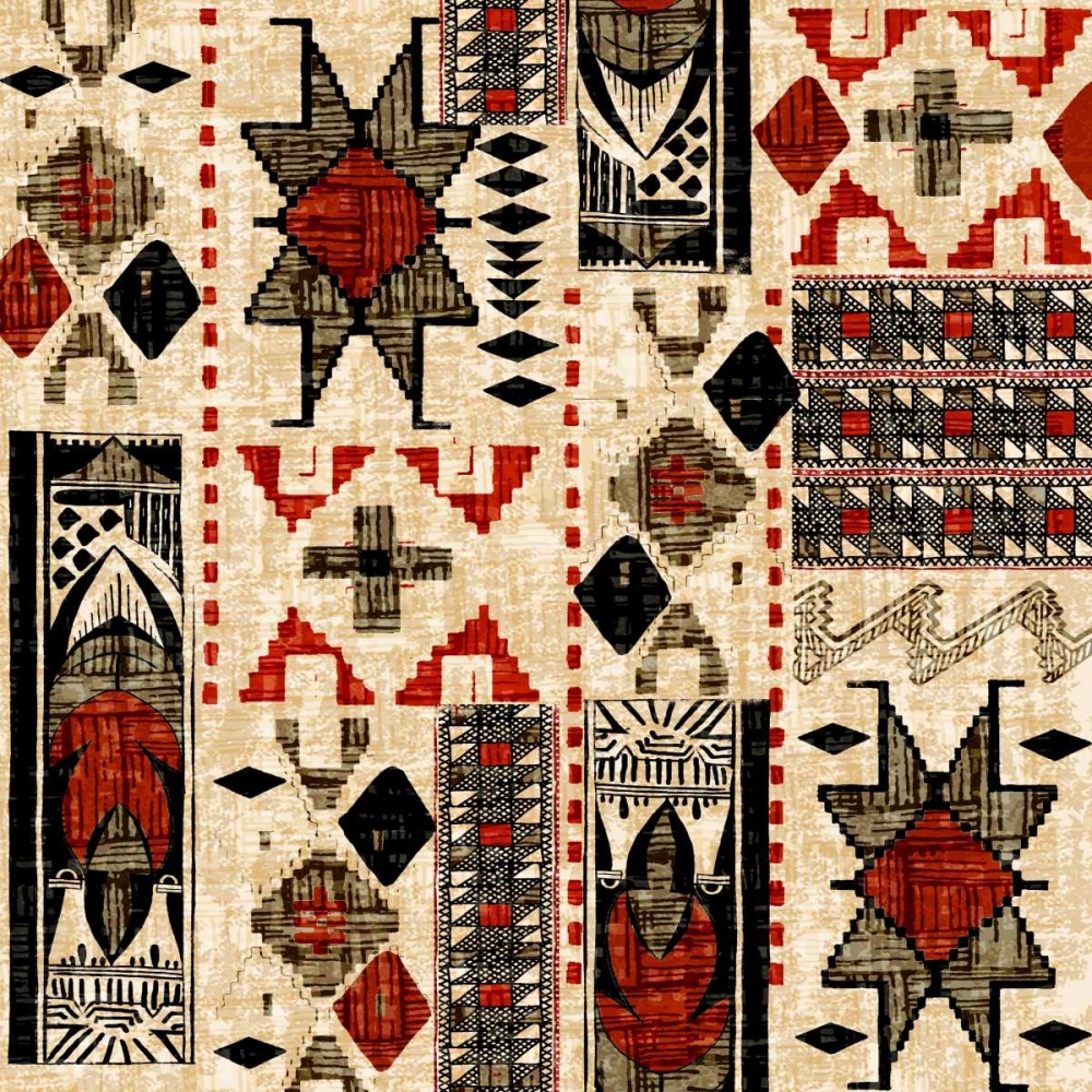 Southwest Textile I art print by Nicholas Biscardi for $57.95 CAD