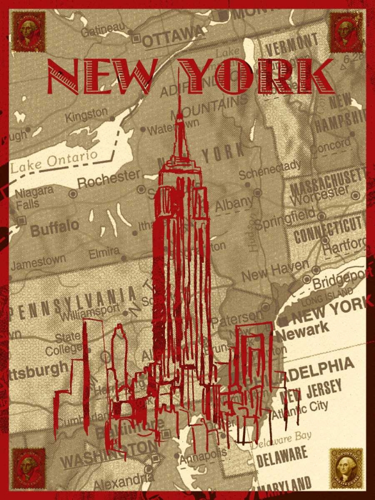 City Stops III art print by Nicholas Biscardi for $57.95 CAD
