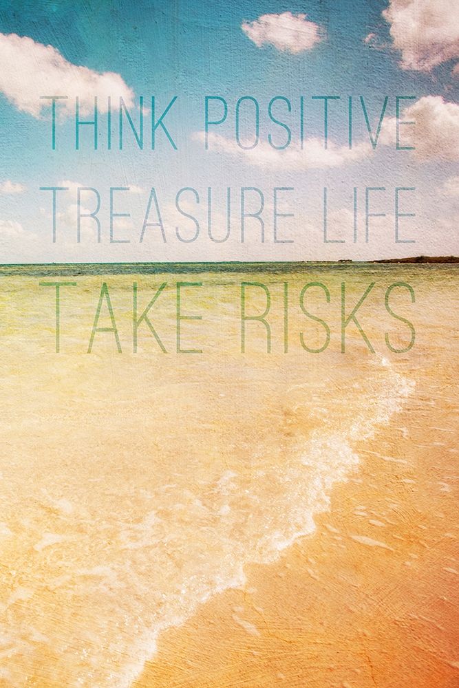 Think Positive art print by Susan Bryant for $57.95 CAD