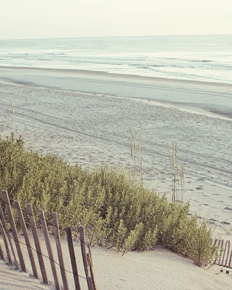 Beach Fence I art print by Kathy Mansfield for $57.95 CAD