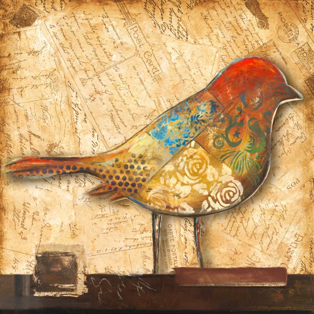 Bird of Collage II art print by Patricia Pinto for $57.95 CAD
