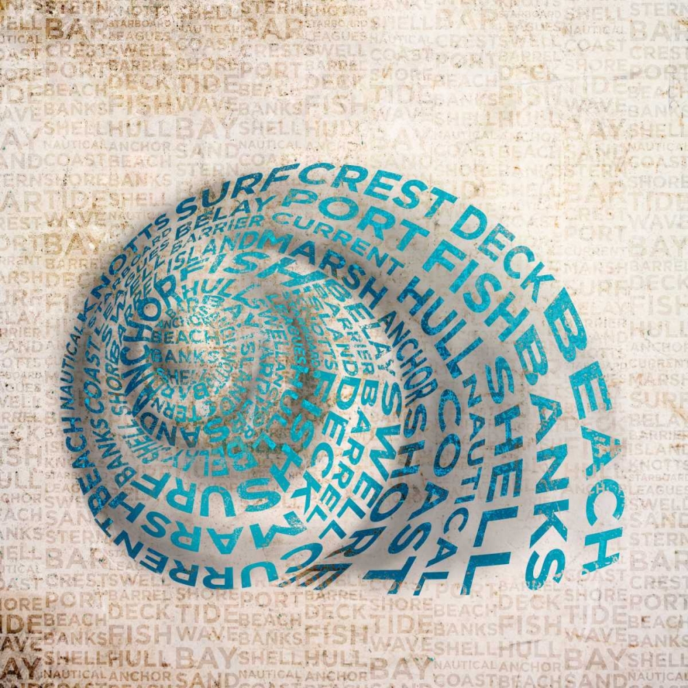 Shell Type II art print by SD Graphics Studio for $57.95 CAD