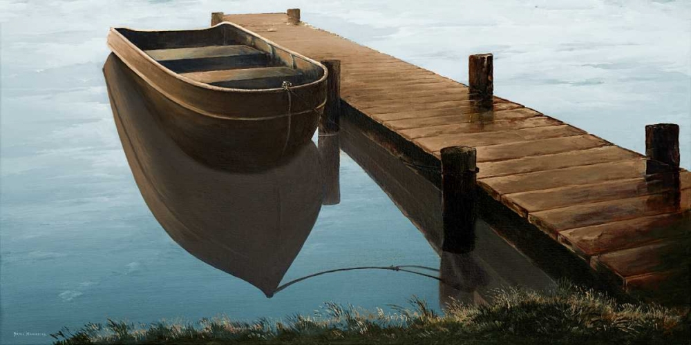 Quiet Blue Morning art print by Bruce Nawrocke for $57.95 CAD