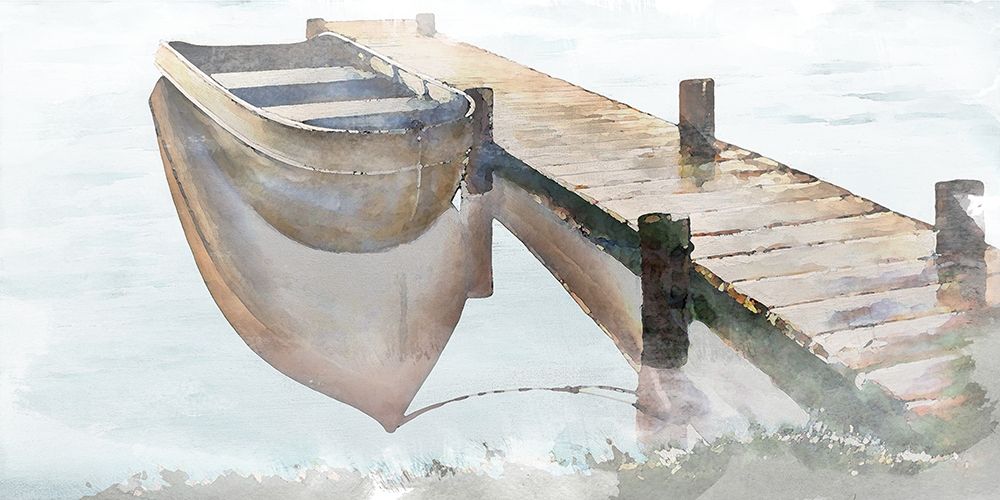 Nostalgic Pier art print by Bruce Nawrocke for $57.95 CAD