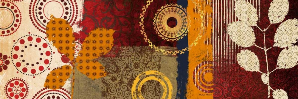 Fall Leaf Panel I art print by Michael Marcon for $57.95 CAD