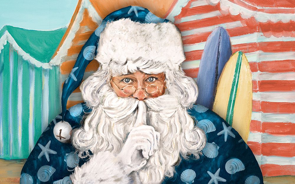Neptunian Secret Santa art print by Patricia Pinto for $57.95 CAD