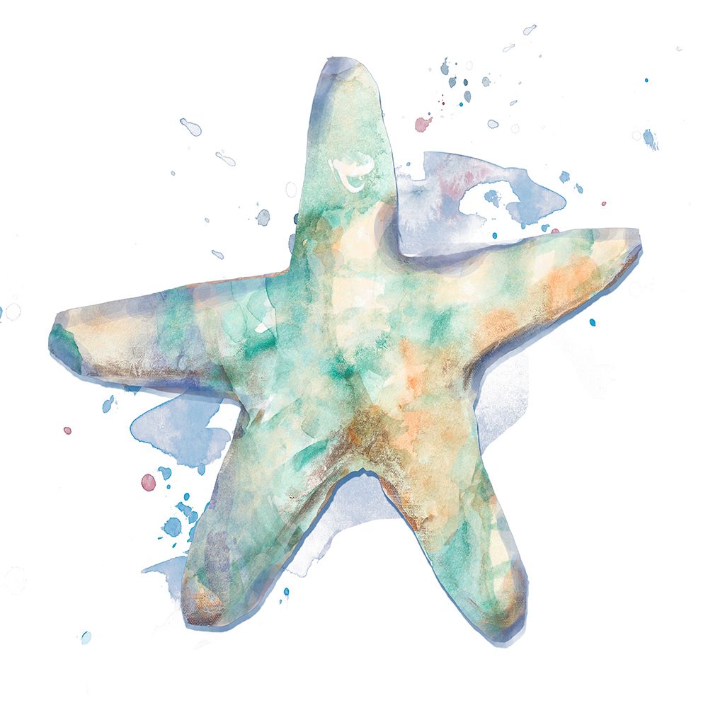 Sun Sand Surf Splash I art print by Patricia Pinto for $57.95 CAD