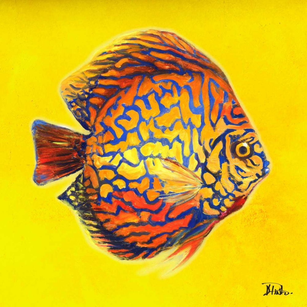 Bright Aquatic Life I art print by Patricia Pinto for $57.95 CAD