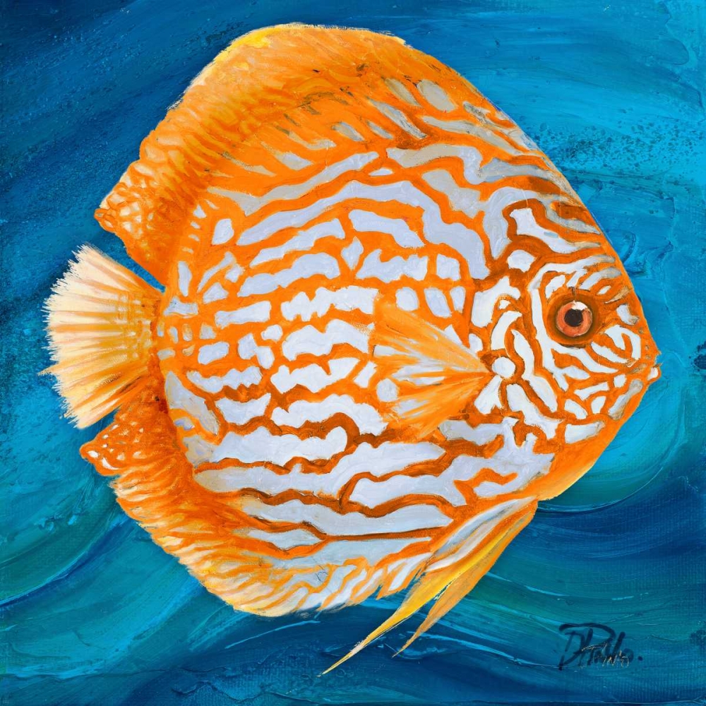 Vibrant Sea Life II art print by Patricia Pinto for $57.95 CAD
